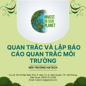 Quan trắc và lập báo cáo quan trắc môi trường