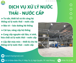 Dịch vụ xử lý nước thải-nước cấp